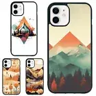 mountain adventure boho Anti drop Cover For Samsung A15 A16 S23 S24 S25 Ultra FE