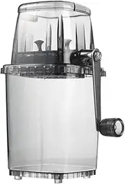 Carp Fishing Bait Lure Crusher Grinder Multi-Function Kitchen Bar Ice Blenders Manual Fishing Lures Crusher with Stainless Steel Blades Ice Chopper Fishing Tools