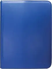 Ultra Pro Vivid 9-Pocket Zippered PRO-Binder, Blue