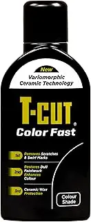 T-Cut 3 in 1 Color Fast Paintwork Restorer Car Polish, Black, 500 ml