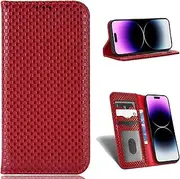 Cover Compatible with OnePlus 11 5G,Compatible with OnePlus 11 5G Phone Case Flip Stand Card Holder Wallet PU Leather Red