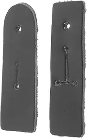 SECFOU 2Pcs Clarinet Thumb Tab Wear Resistant Neck Strap Accessory for Cling Saxophone Comfortable Durable Thumb Pad for Clarinet Replacement Easy to Install Use