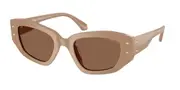 Michael Kors MK2234B LE PRAZ 355573 Women’s Sunglasses Brown Size 50