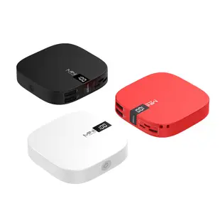 MINI液晶行動電源 10000mAh 方便攜帶 智能晶片 Q3 LED數據 行動電源 行動充 充電寶