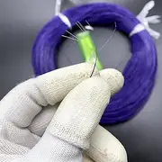 UL1571 32AWG Eectronic Wire Tinned Copper Cord Environmental Protection PVC Insulation Thin Connecting Wire LED Light Cable(Orange)