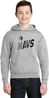 Outerstuff Dallas Mavericks Youth Boys Size Playground Logo Pullover Fleece Hoodie