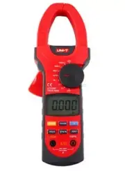 UT208 Clamp Digital Multimeter Amp Ohm Temp Tester Ac Dc Voltage Lcd Uni-T lq