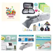 for Beginners, Mini Sewing Machine for Adults Quick Stitching, Portable Sewin...