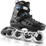 JC JORDEN Inline Skates for Women Men, 4 Sizes Adjustable Roller Skates with ...