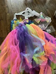 Unicorn Kids Light Up Halloween Costume Youth Size 7-8