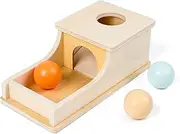 YAANI Object Permanence Box, Montessori Toys for 1 Year Old, Baby 6-12 Months, 2 Gifts 184256
