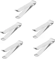 FUNOMOCYA 2sets Fire Extinguisher Candle Extinguishing Clamp Steel Wick Clip Quick Release Design 5pcs*2