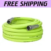 Flexible 50 ft. Heavy Duty Garden Hose - Weather Resistant & Easy to Maneuver