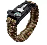 New Camping Equipment, Multifunctional Outdoor Lifesaving Bracelet