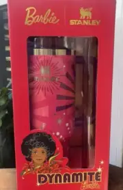Limited Edition SOLD OUT STANLEY Barbie 80’s Dynamite 65th Anniversary Tumbler