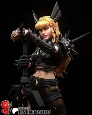 Marvel Rivals Magik Fan Art Resin Statue Pro Painted 1/4 Scale - Made To Order