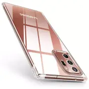 For Galaxy Note 20U 20, S20 S21 S22 Shockproof& Crystal Clear& Anti-Yellow Case
