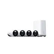Eufy Security E330 24/7 Camera 4 Pack With Homebase 3 - E8600T23