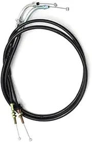 Throttle Cable Scooter Accelerator Cables for Yamaha YBR250 YBR125ED 1S4-26311-00 1S4-26312-00 51D-F6311-01 51D-F6312-01