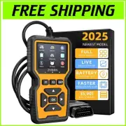 Professional Automotive Scanner with Large DTC Database for Accurate Diagnostics