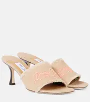 [Jimmy Choo] Jimmy Choo Alexia 70 mules AU 4.5 pink