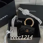 CHANEL香奈兒 新款 黑色 小羊皮 珍珠 提環 金色 金屬 斜背 鍊子 小包 AP2274時尚款式