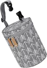 Thermal Pouch for Baby Bottles Insulated Bottle Bag Side Zipper for Daycare Use