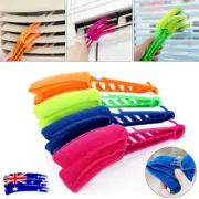 Window Blind Cleaner Groove Pronged Microfibre Brush Washable Duster Blinds New