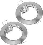 GAROZATION Spotlight Housing Ceiling Light Fitting Light Clips Flush Mount Ceiling Downlight
