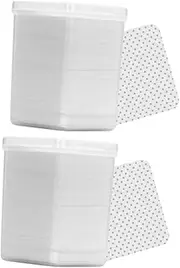 Ipetboom 400Pcs Nail Polish Remover Pads Premium Cleaning Cotton Wipes for Deep Skin Cleansing Lightweight Convenient for Makeup Removal Nail Care
