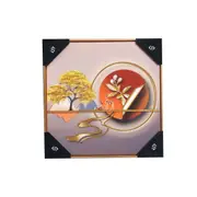 Home Decor Portrait Canvas Wall Art Abstract Nature Oil Painting Picture Frame 42*42 cm