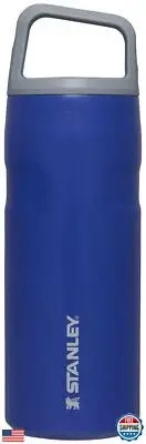 Stanley IceFlow Cap and Carry+ Water Bottle 16 OZ | Wide Mouth Twist Lid | Li