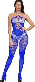 [Generic] Plus Size Daddy Lingerie for Women Women Sexy Lingerie Sleepwear Nightwear Body Stocking Bodysuit Sheer Lingerie Plus Size Mesh Lingerie 3X