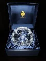 Faberge Crystal Bowl NIB