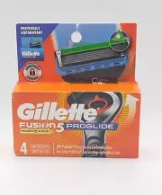 Gillette Fusion5 Proglide Power 4 Cartridges NEW SEALED