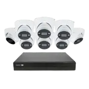 Swann AdvancedX™ Wired NVR Security System 16 Channel 8 Cameras 24/7 Recording
