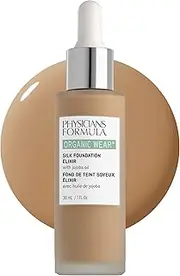 PHYSICIANS FORMULA - Organic Wear Silk Foundation Elixir Medium - 1 fl oz/30 ml