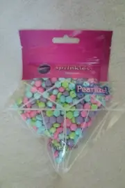 Wilton Sprinkles Pearlized Diamond Multicolor New