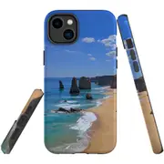 For iPhone 14 Plus Case Tough Protective Cover, Famous Rocks
