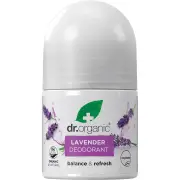 Dr Organic Roll-On Deodorant Organic Lavender | 50ml / Lavender
