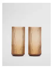 [Country Road] Vivi Highball Set of 2 in Faded Amber