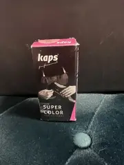 Dye Paint for Leather Shoes and Bags with Sponge and Brush Kaps Super Color 160
