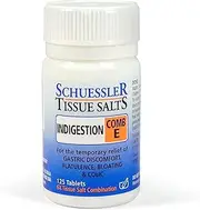 Schuessler Tissue Salts 125 Tablets - Comb E - Indigestion