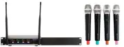Vocopro DIGITALQUADH500 4 Ch Uhf Wireless Hh Mic System
