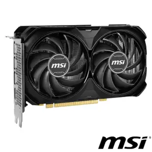 【MSI 微星】GeForce RTX 4060 Ti VENTUS 2X BLACK 16G OC 顯示卡