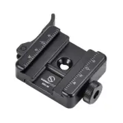 SUNWAYFOTO QR Quick Release Clamp Arca Swiss/RRS Dovetail to Picatinny Adapter
