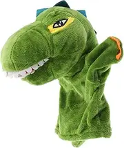 JOINPAYA Dinosaur Hand Puppet Educational Plush Puppet for Interactive Storytelling Accessory Soft and Comfortable for Motor Skills Development and Early Learning