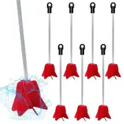 2X(14 Pcs 12 Inch Paint Stirrer for Drill Reusable Drill Mixer Attachment8241