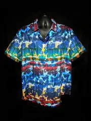 Robert Graham Cul De Sac Short Sleeve Size Large NWT