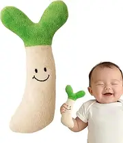 Baby Soothing Toys for Sleep - Plush Toddler Soothing Bedtime Toy - Cute Sensory Cozy Bean Sprout Corn Stuffed Calming Washable for Car Seat Stroller Naptime Diaper Changing